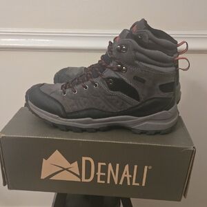 Men's Gray Hiking Boots Denali Kodiak Size 10